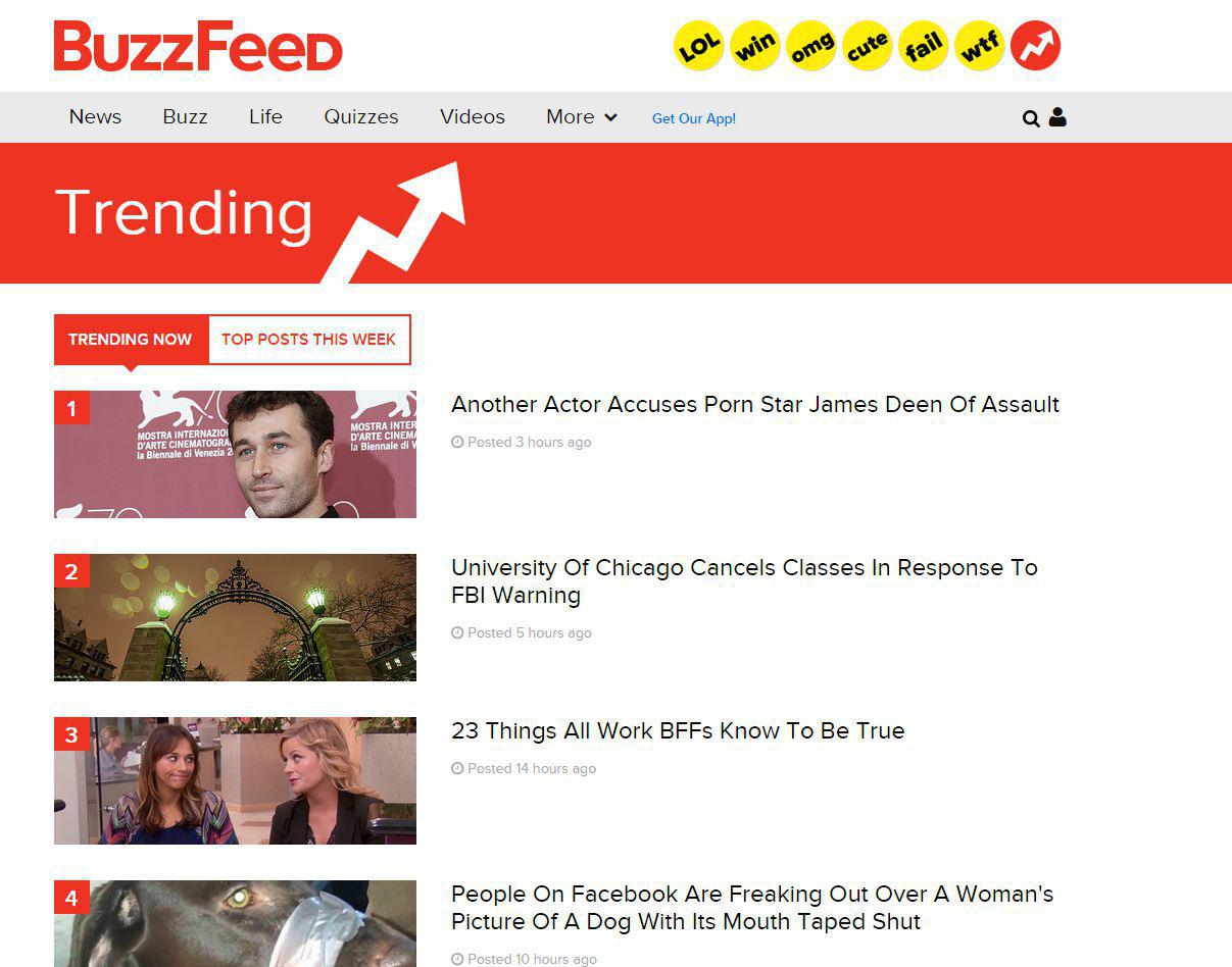 Buzzfeed-Trending