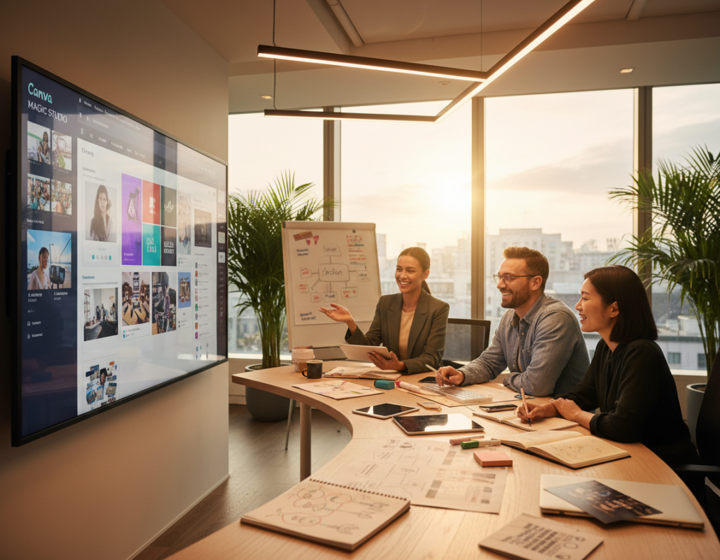 Canva Magic Studio als kreative ki-lösung für Marketing-Teams Canva Magic Studio als kreative ki-lösung für Marketing-Teams