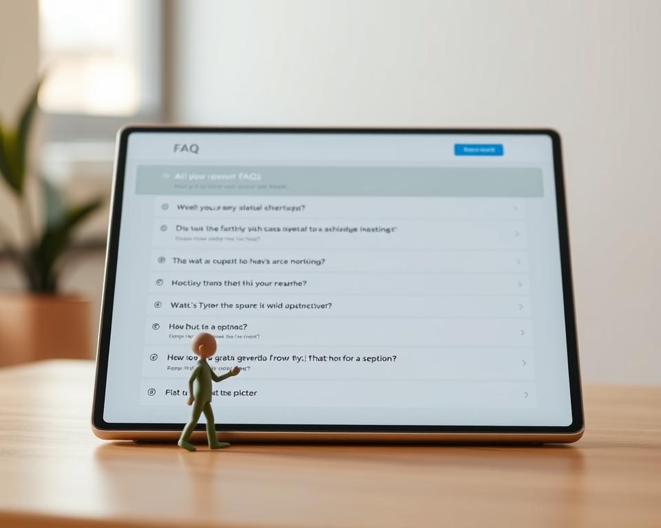 KI-gestützte FAQ-Seiten