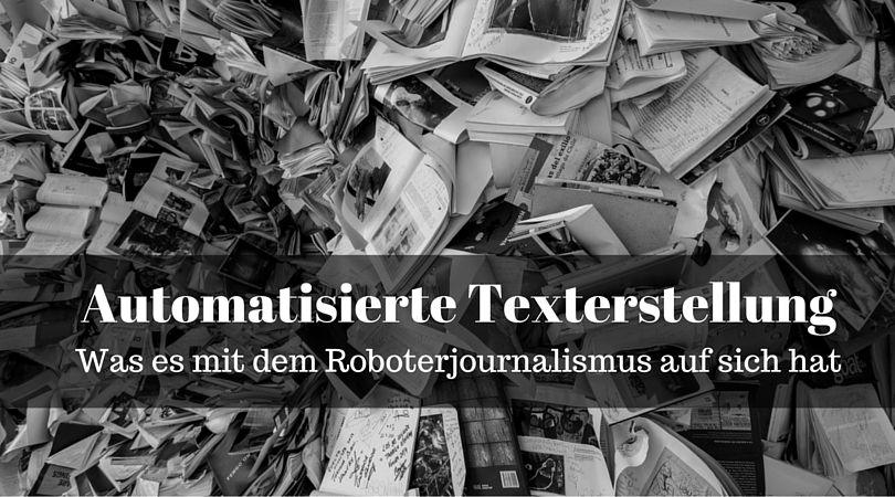 Roboterjournalismus