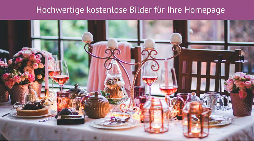 hochwertige kostenlose Bilder für Ihre Homepage