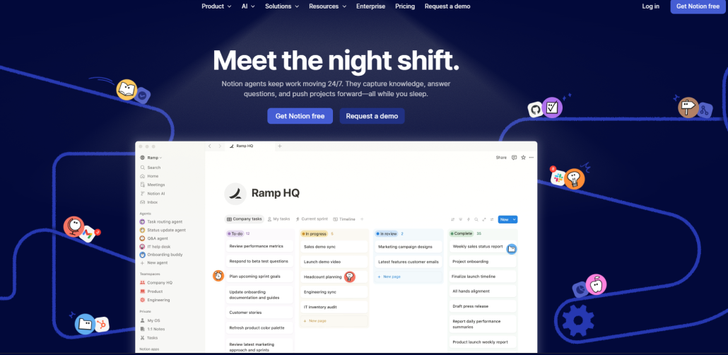 Ein interaktives Firmen-Wiki mit KI erstellen – Die ultimative How-To-Anleitung 1 Notion